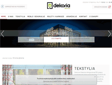 Tablet Screenshot of centrumdekoria.pl